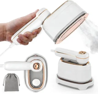 Reis kledingstomer mini - wit