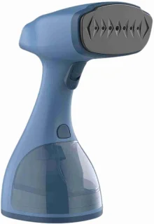 Reisstoomstrijkijker handstomer 350 ml blauw