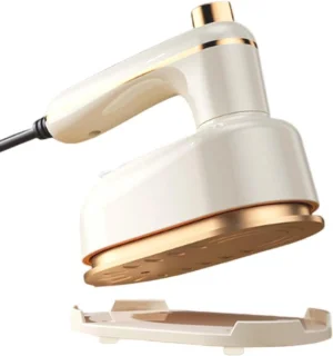 Reisstoomstrijkijzer beige