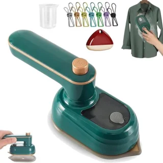 Reisstoomstrijkijzer groen