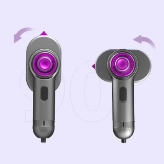 Reisstoomstrijkijzer handheld grijs