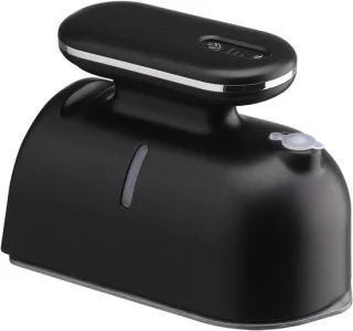 Reisstoomstrijkijzer handheld - zwart