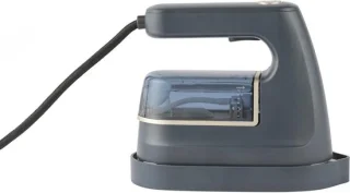 Reisstoomstrijkijzer kledingstomer platinum grijs