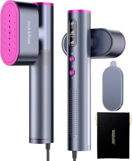 Reisstrijkijzer 2-in-1, dual voltage