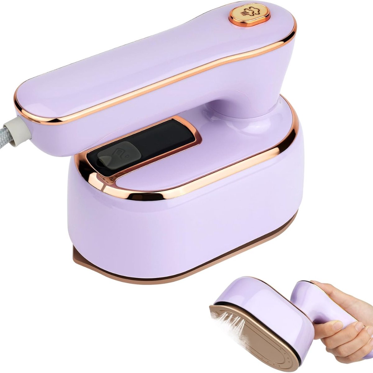 Reisstrijkijzer 2-in-1 Mini Stoomstrijkijzer Draagbaar