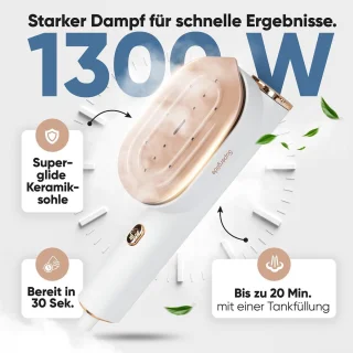 Reisstrijkijzer 2-in-1