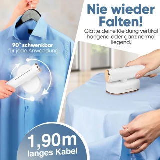 Reisstrijkijzer 2-in-1