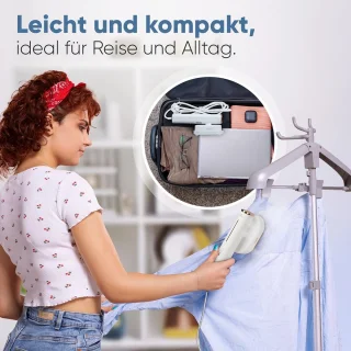 Reisstrijkijzer 2-in-1
