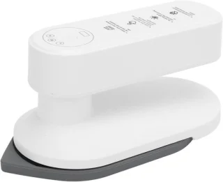 Reisstrijkijzer handheld kledingstomer - zwart