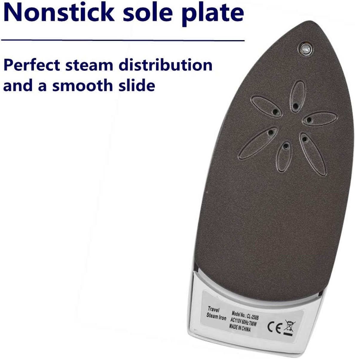 Reisstrijkijzer Mini Compact Stoom