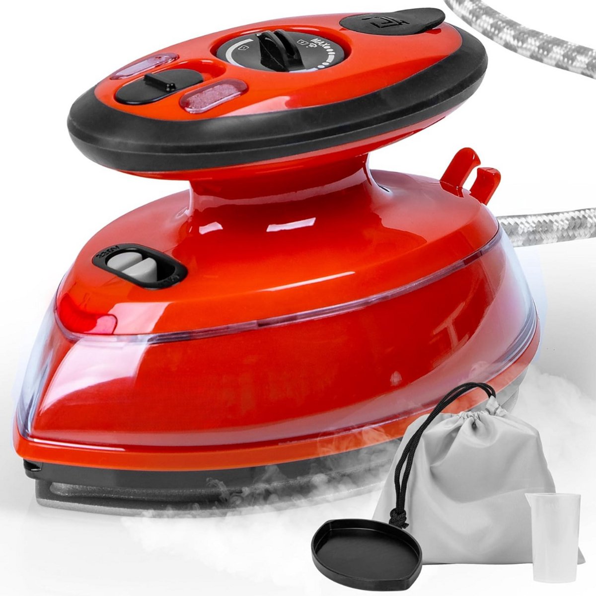 Reisstrijkijzer Mini met Stoom