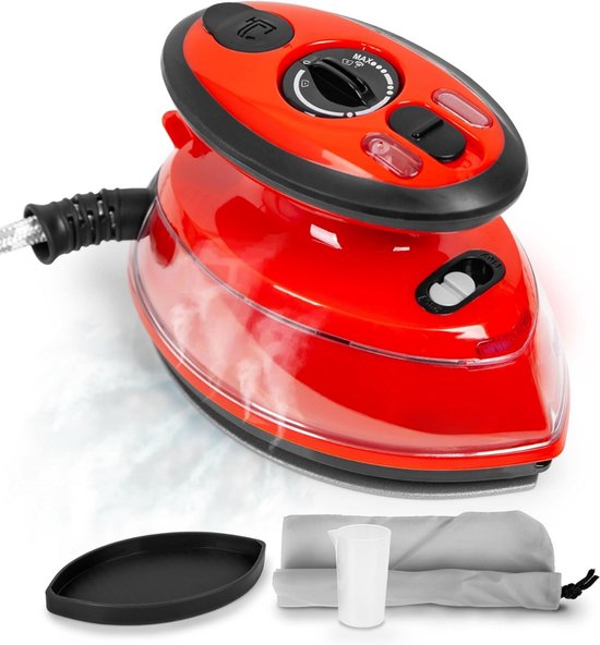 Reisstrijkijzer Mini met Stoom