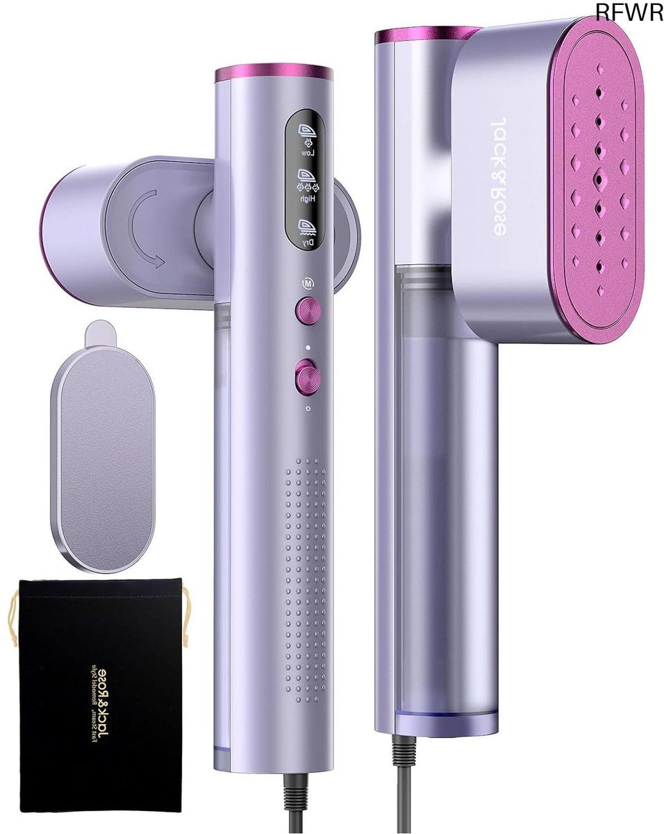 RFWR Draagbare 2-in-1 Kledingstomer Dual Voltage