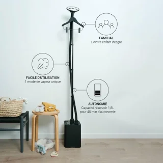 RFWR® Verticale kledingstomer 1900W 1,8L