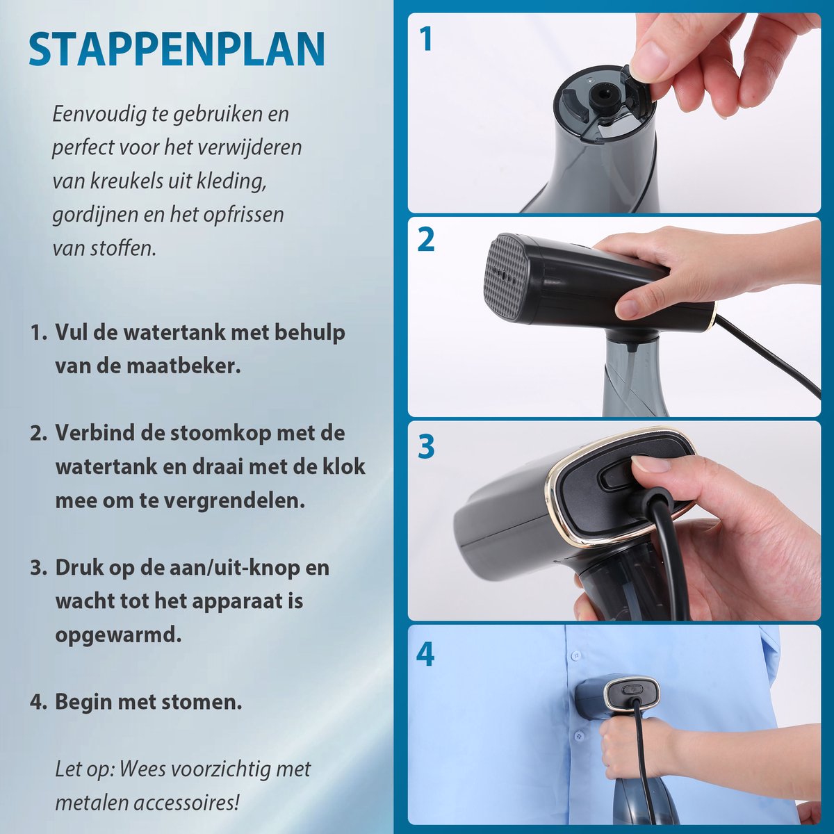 Saaf G30 Handstomer voor Kleding