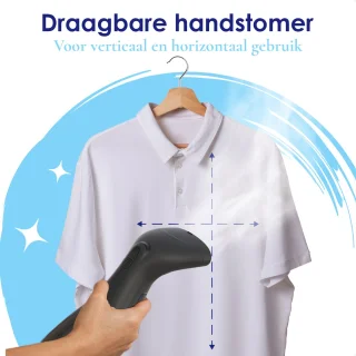Samako SteamWave Handstomer Zwart