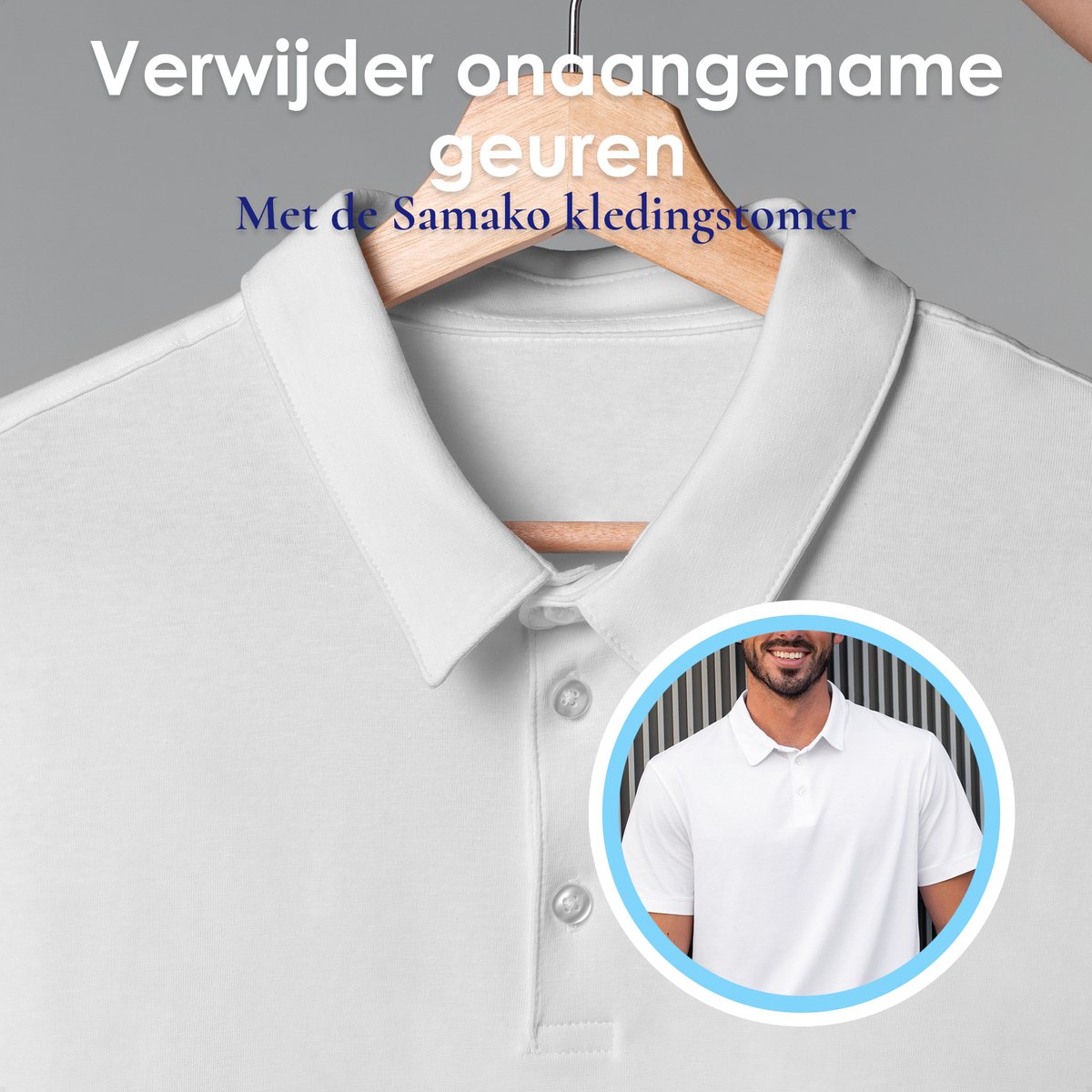 Samako SteamWave Handstomer Zwart