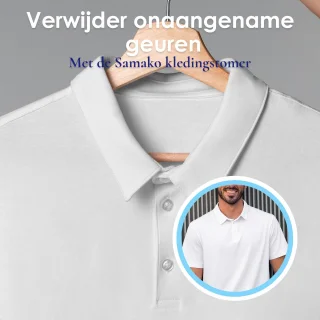 Samako SteamWave Handstomer Zwart