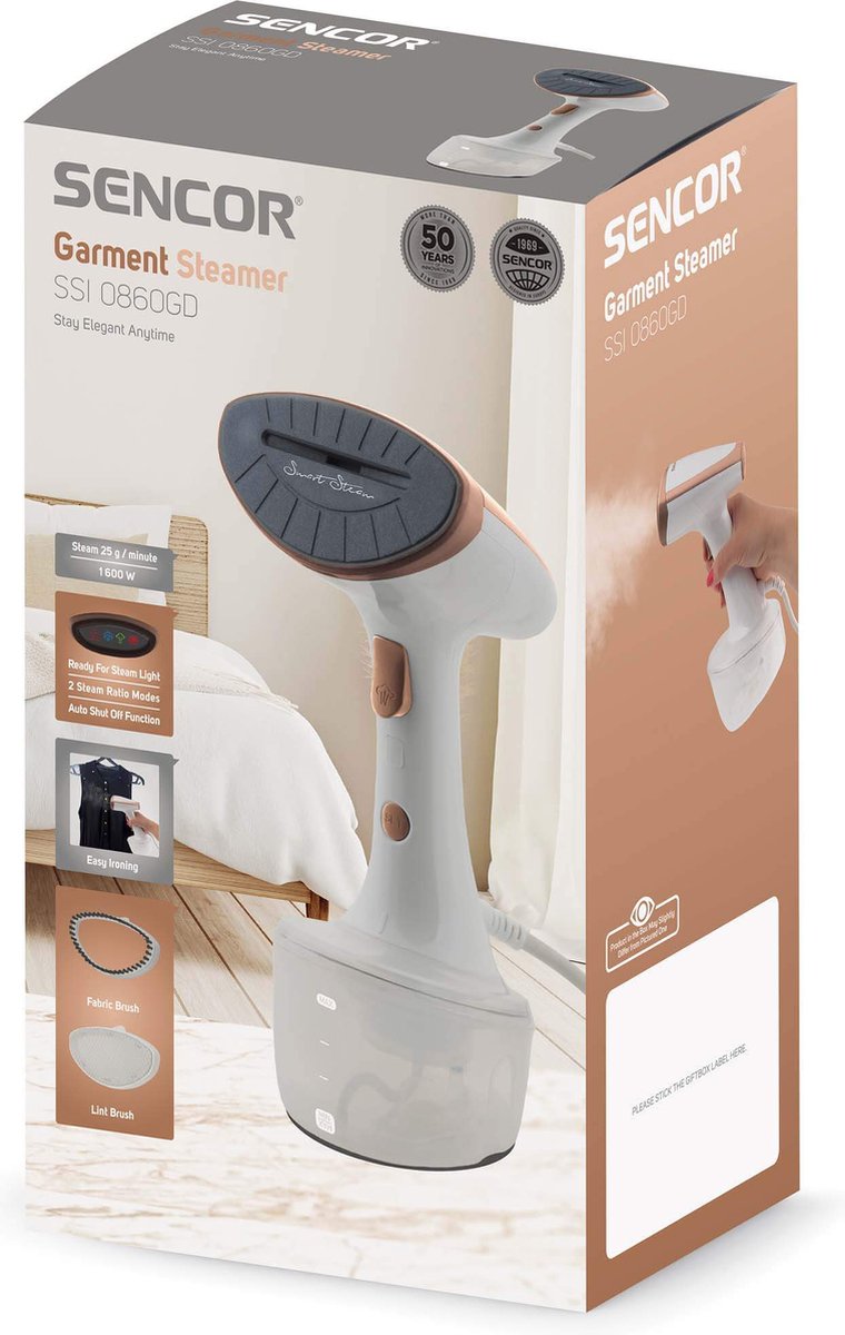 Sencor SSI 0860GD Kledingstomer Wit