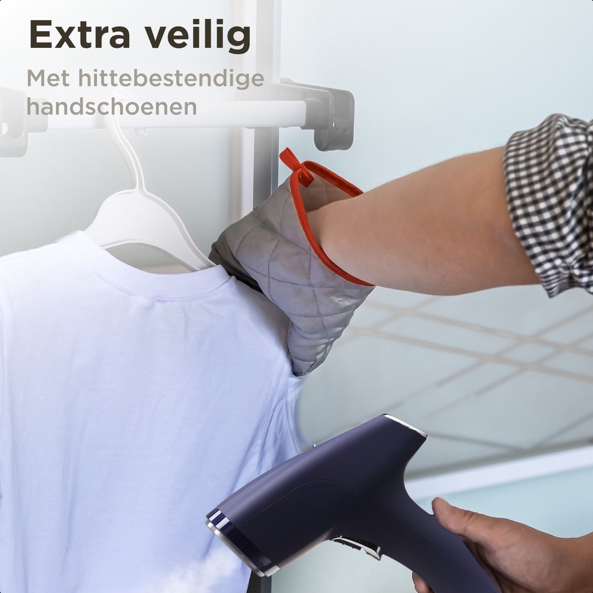 Simss® Kledingstomer 1500W 300ml Blauw