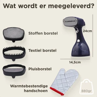 Simss® Kledingstomer 1500W 300ml Blauw