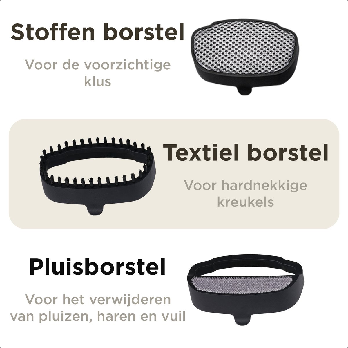 Simss® Kledingstomer 1500W 300ml Mat Grijs