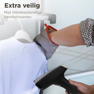 Simss® Kledingstomer 1500W 300ml Mat Zwart