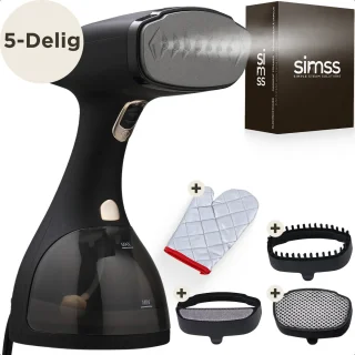 Simss® Kledingstomer 1500W 300ml Mat Zwart