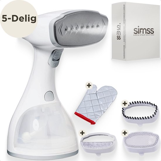 Simss® Kledingstomer 1500W 300ml wit