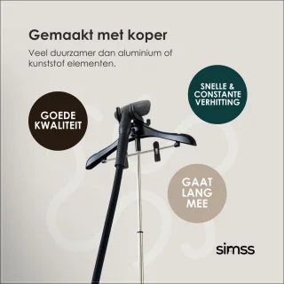 Simss Prestige MAX - Verticale Kledingstomer