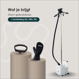 Wat vinden we goed aan de Simss Prestige MAX - Verticale Kledingstomer