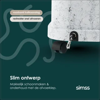 Simss® Prestige MAX - Verticale Kledingstomer