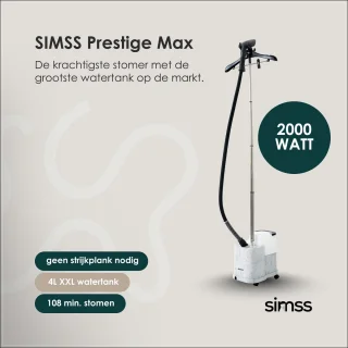 Simss® Prestige MAX - Verticale Kledingstomer