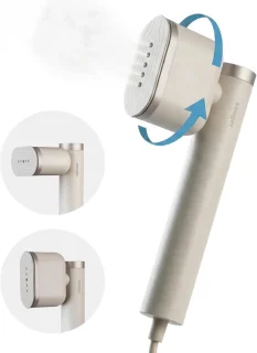 SnelShoppen garment steamer, beige