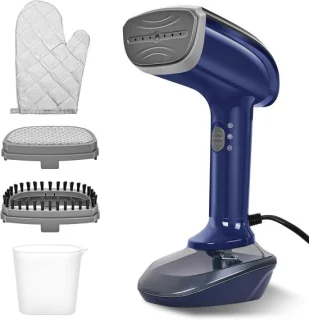 SnelShoppen Steamer 1800 W kledingstomer, 2-in-1 met 300 ml tank