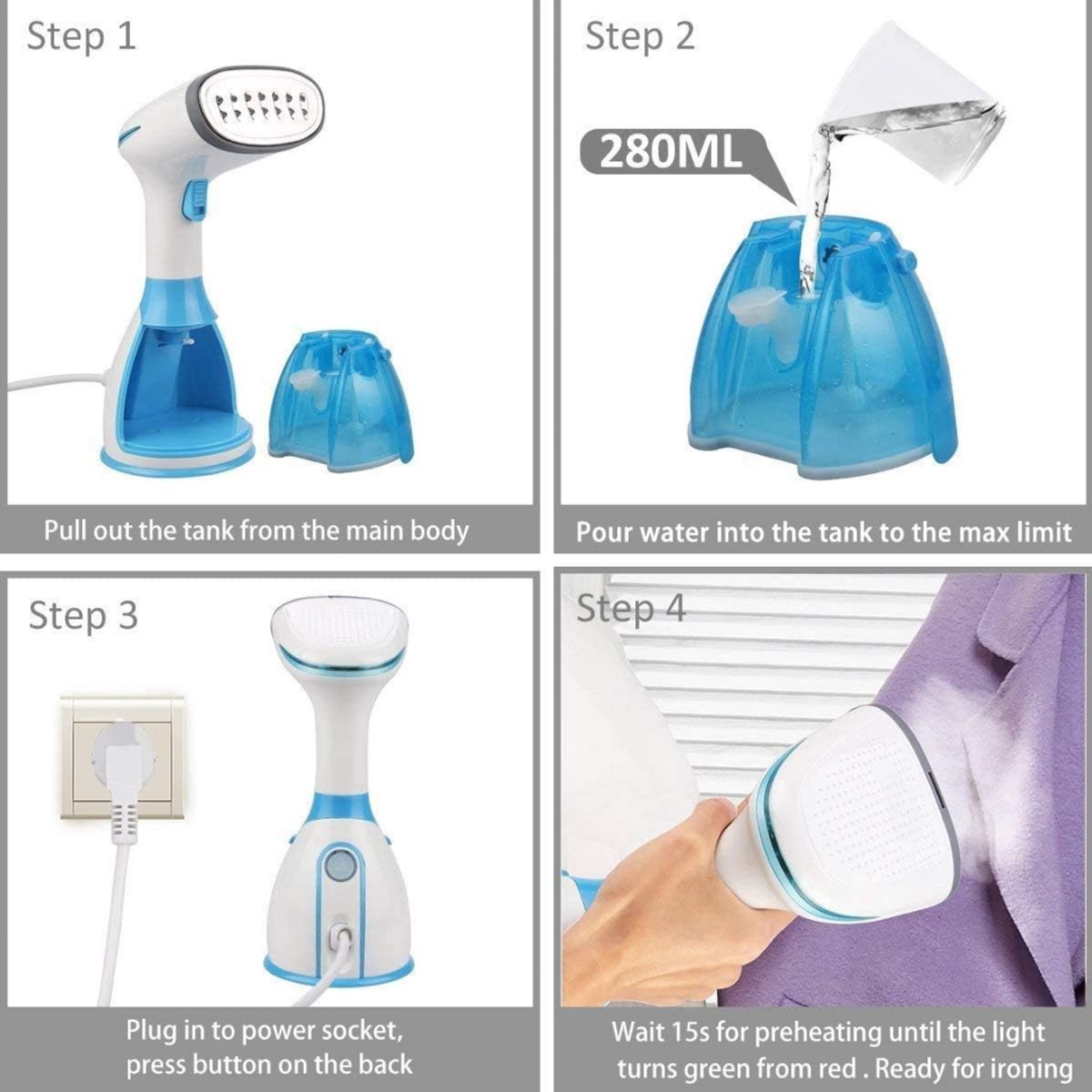Solene Handheld Kledingstomer inclusief Accessoires