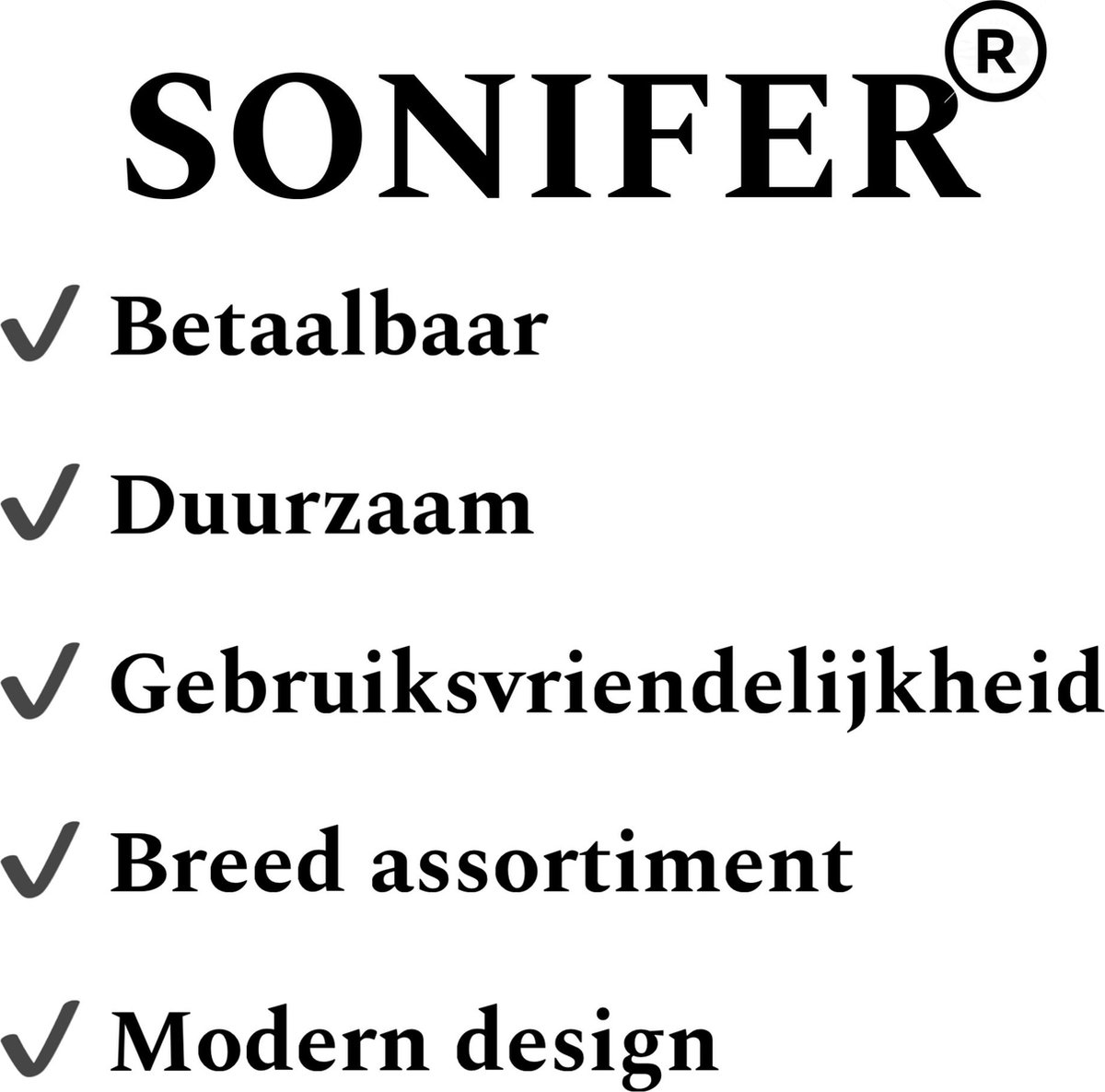 Sonifer SF9090 Kledingstomer Handstomer Zwart/Donkerblauw