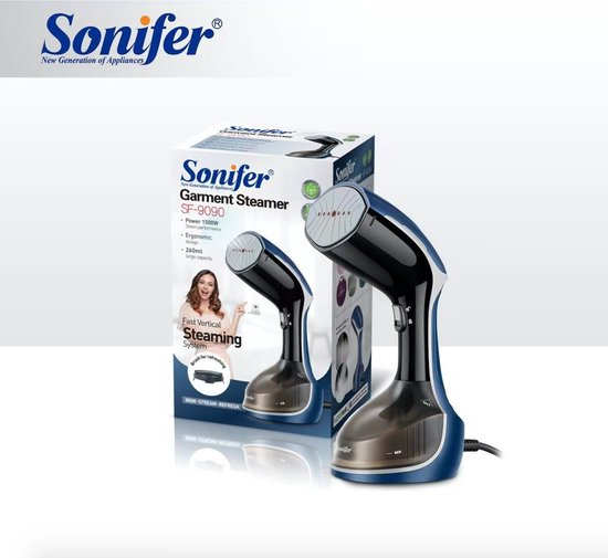 Sonifer SF9090 Kledingstomer Handstomer Zwart/Donkerblauw