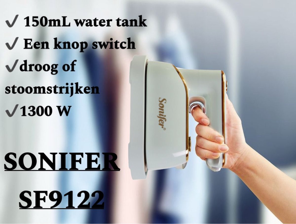 SONIFER SF9122 kledingstomer handstomer