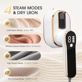 SteamMaster 2-in-1 Draagbare Kledingstomer