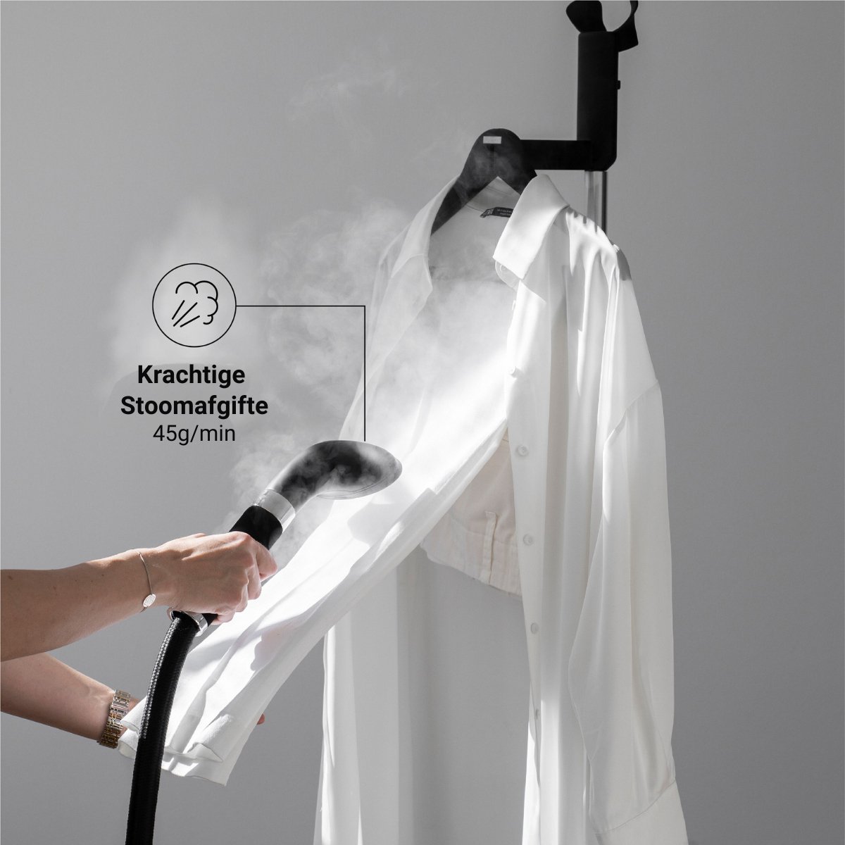 SteamOne George Kledingstomer Zwart