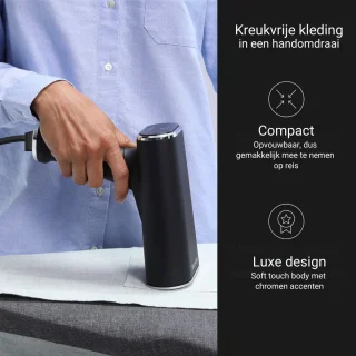 SteamOne James 2 Handstomer Zwart