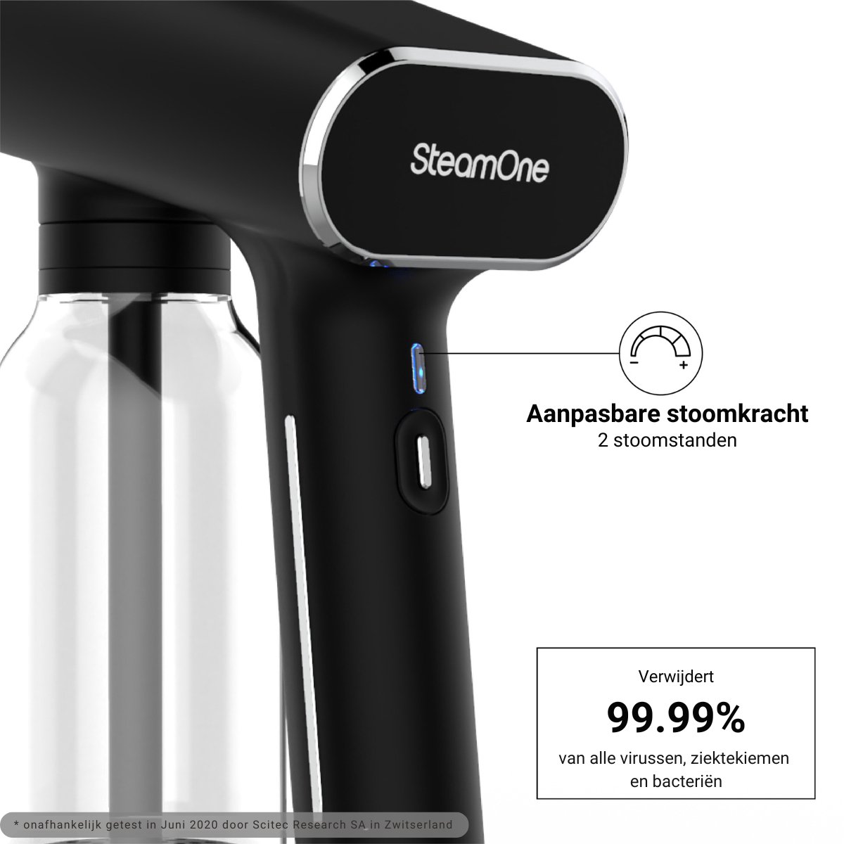 SteamOne KarlXL 2 Handstomer Zwart