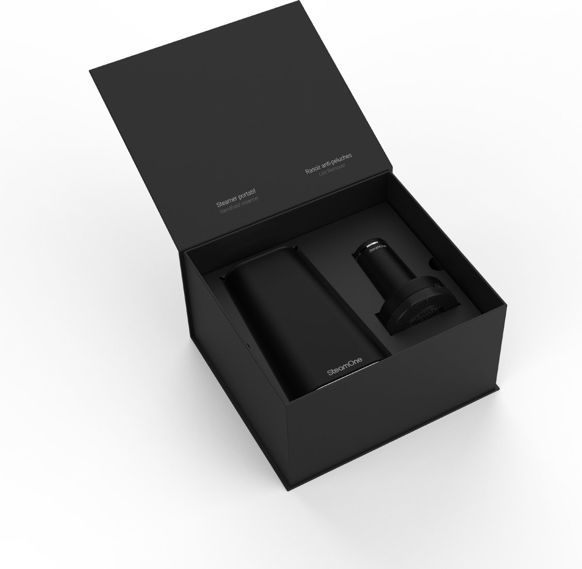 SteamOne RP10B handstomer met pluizenverwijderaar giftbox