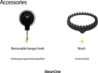 SteamOne S-Travel Kledingstomer Zwart