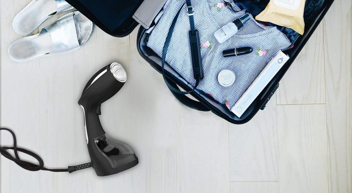 SteamOne S-Travel Kledingstomer Zwart