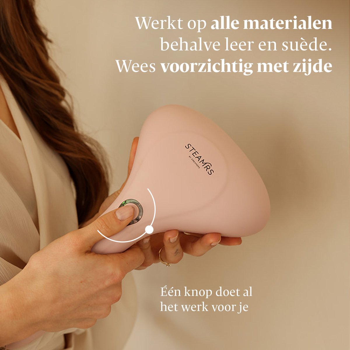 STEAMRS Kledingstomer Handstomer Roze