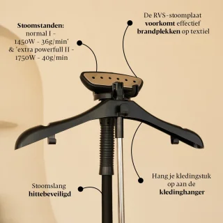 STEAMRS MIDI Verticale Kledingstomer