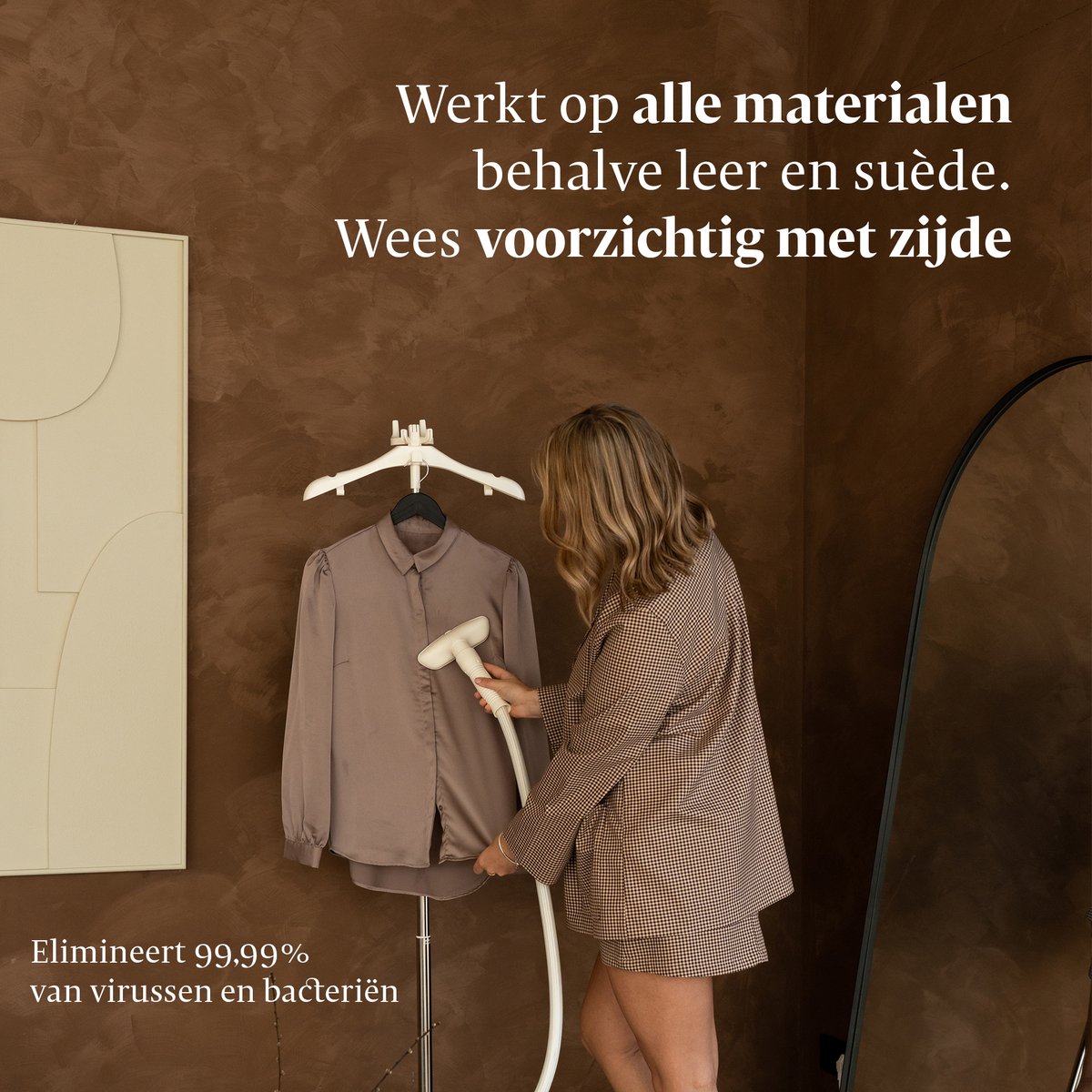 STEAMRS Professionele Luxe Kledingstomer 2200W 3L Zwart