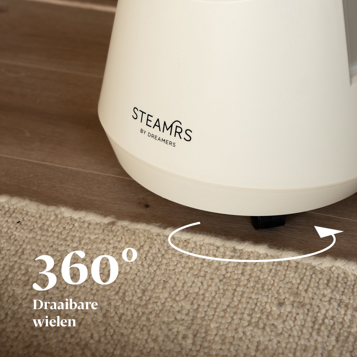 STEAMRS Professionele Luxe Kledingstomer 2200W 3L Zwart